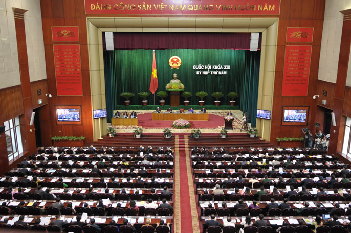 រដ្ឋសភាវៀតណាមពិភាក្សាអំពីការទូទាត់ថវិការដ្ឋឆ្នាំ២០១១